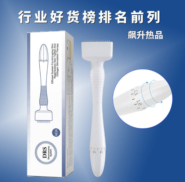 跨境源头厂家一次性使用皮肤点刺针图章式头皮印章滚针微针亚马逊详情2