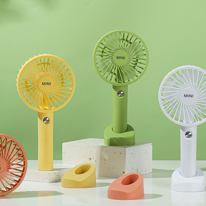 Wholesale usb small fan charging model gift Portable desktop bedside pocket mini 2025 new model handheld fan pic 34