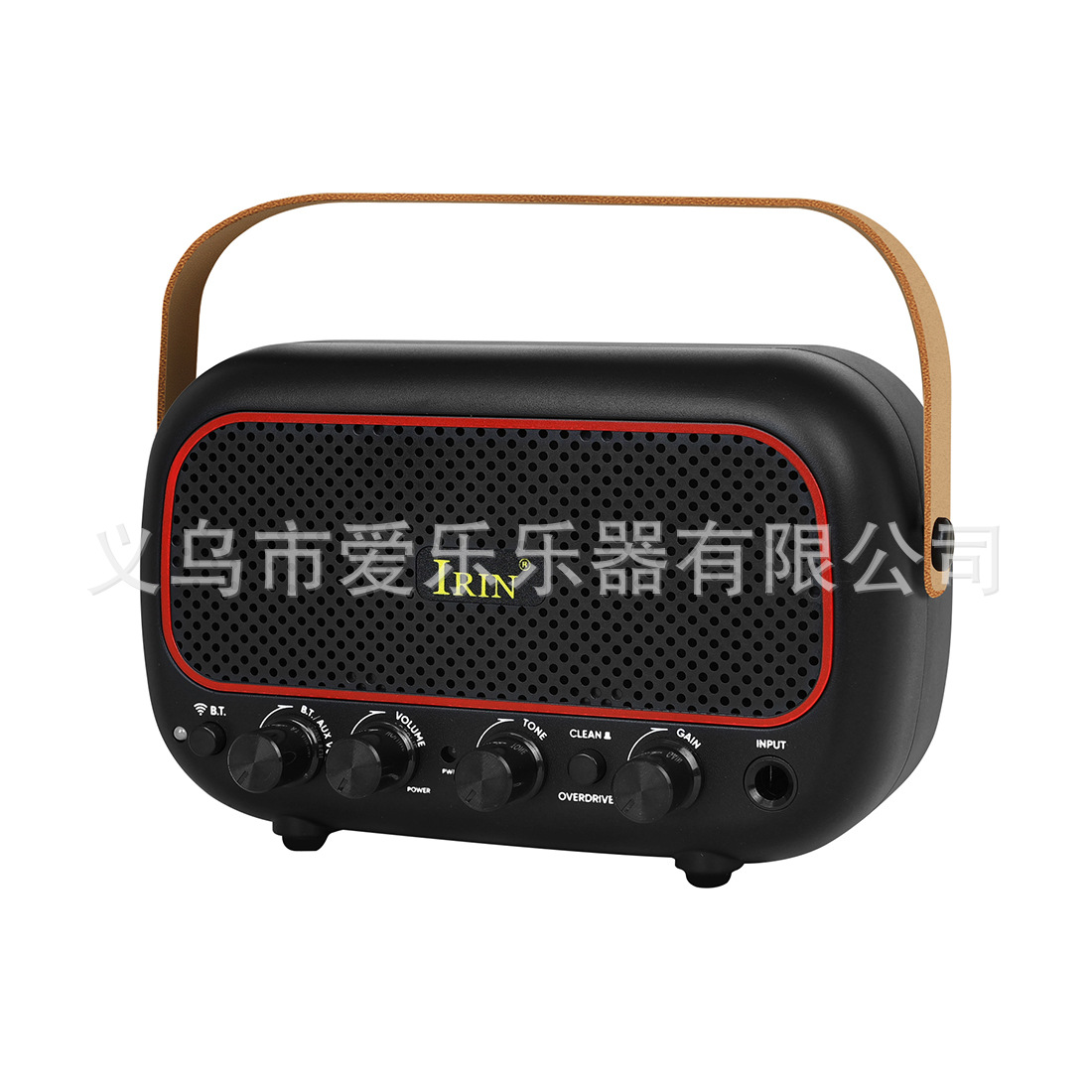 IRIN蓝牙音箱电吉他便携5W双喇叭音响迷你充电小音箱可连耳机音响详情14