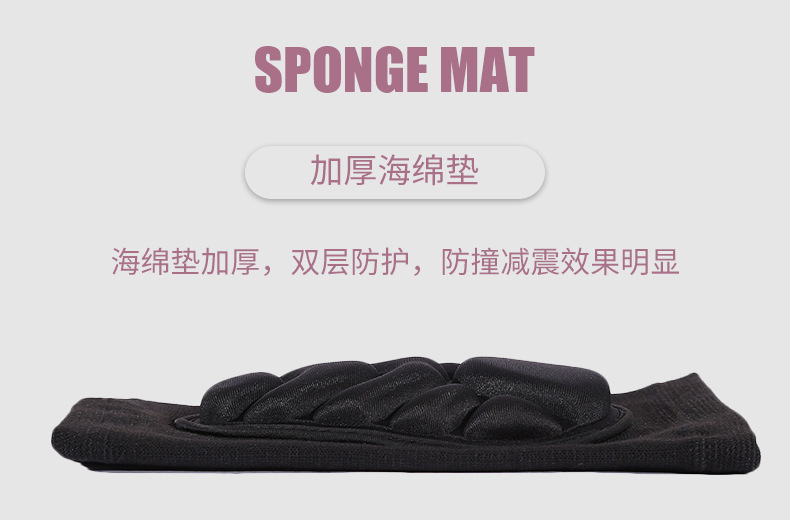 厂家运动加厚海绵户外骑行健身滑板护膝舞蹈现货批发护具泰拳护膝详情16