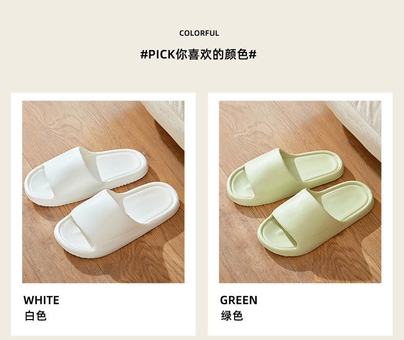 The 2023 new style of indoor home anti-slip and non-smelly sports cool slippers for men to wear outside in summer pic 2