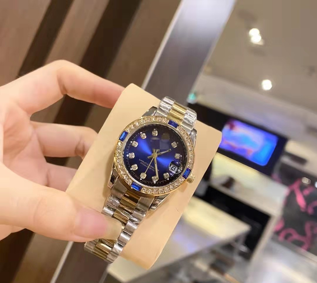 微商劳力家士日志系列时尚潮流钢带手表女名表石英手表女男代发详情20