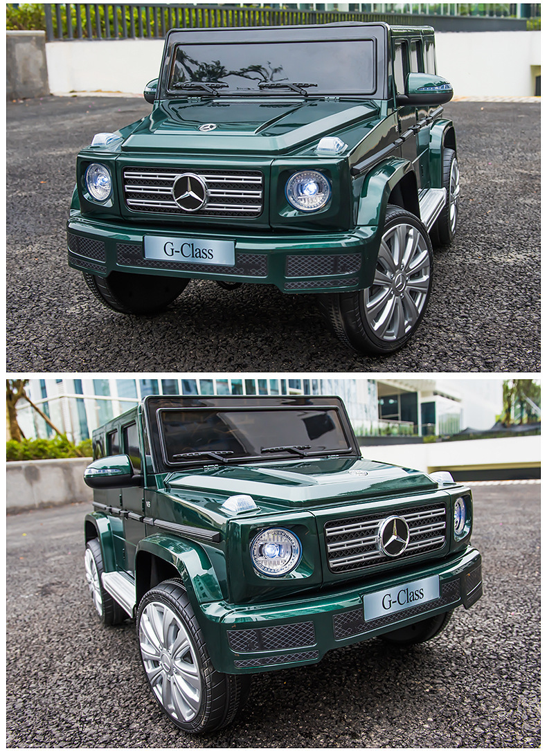 奔驰大g儿童电动车四轮汽车带遥控越野宝宝玩具车可坐人小孩新款详情28