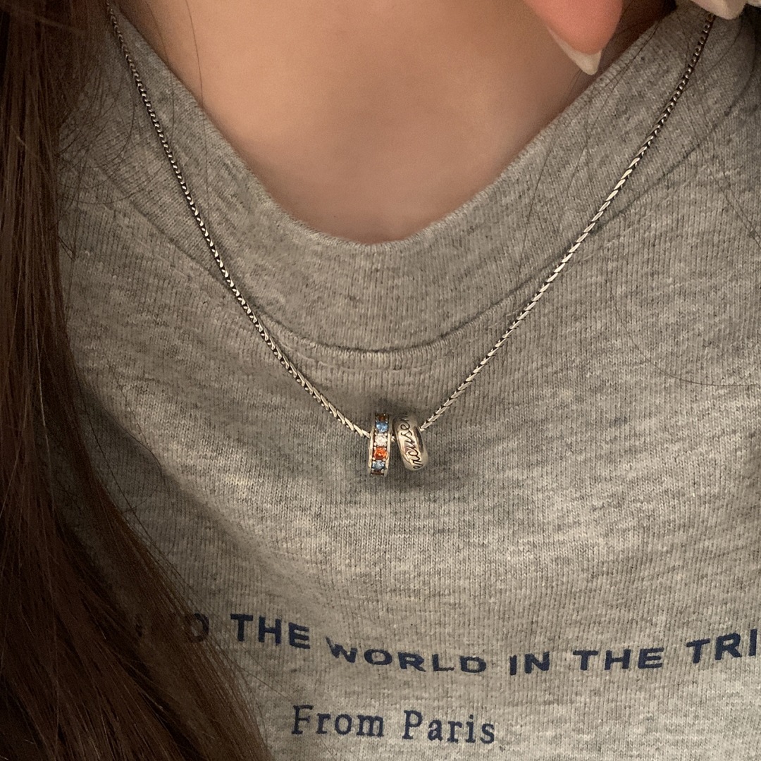 s925纯银珍珠蝴蝶项链女设计感小众高级感不掉色配饰百搭锁骨链潮详情31