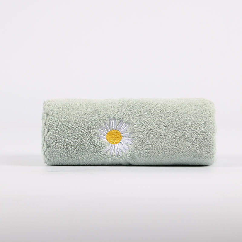 【 Chi Jia 】 High-density Coral Fleece colorful Large Towel, soft and absorbent gift, warp knitted and trimmed edge manufacturer wholesale bath towel pic 7