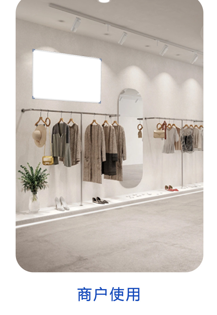 挂式双面白板写字板小黑板家用办公会议教学可擦写黑板贴磁性白板详情16