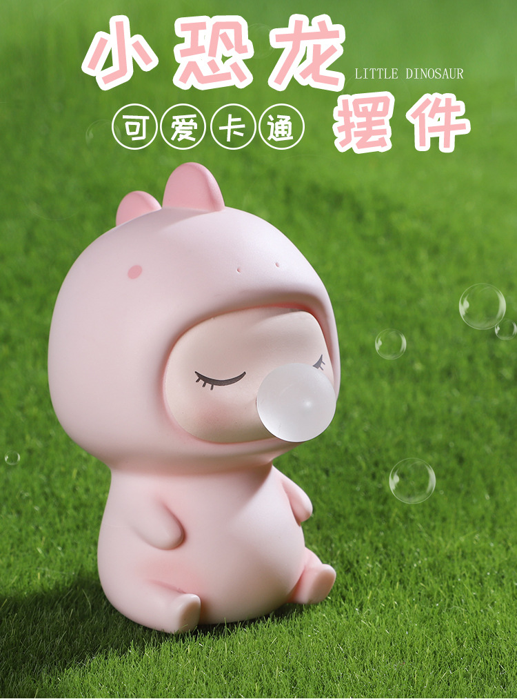 Cute vinyl figurines, cake baking decorations, little dinosaurs, bubble-blowing soft furnishings, and creative home dolls for the living room pic 1