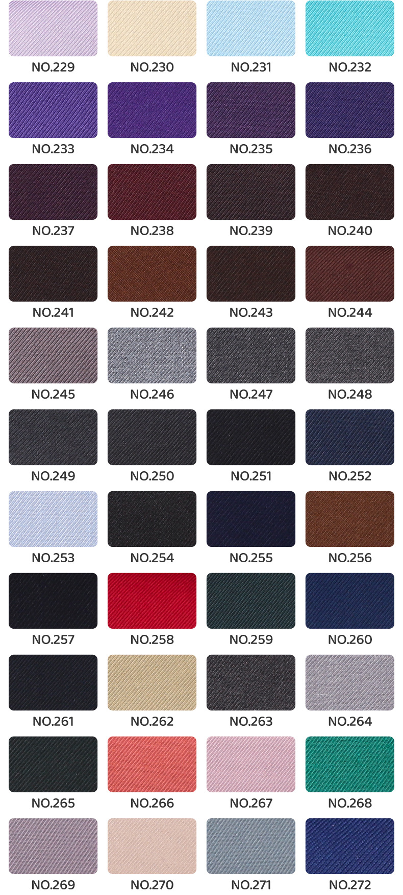 现货批发310色TR西装制服布料jk裙面料春秋无弹哔叽斜纹面料详情19