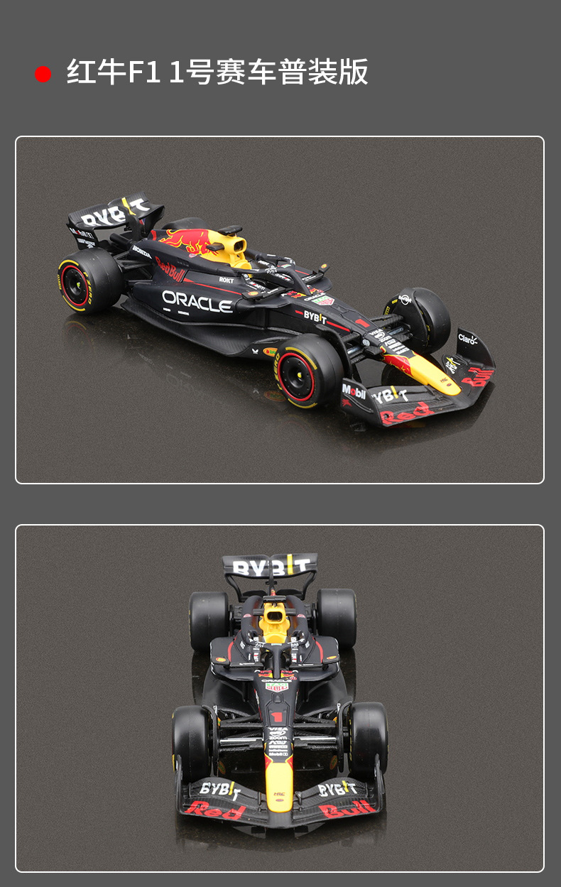 A 1:43 scale replica of the Red Bull RB20F1 racing car model alloy car model, 2024 Formula racing decorative toy car pic 10