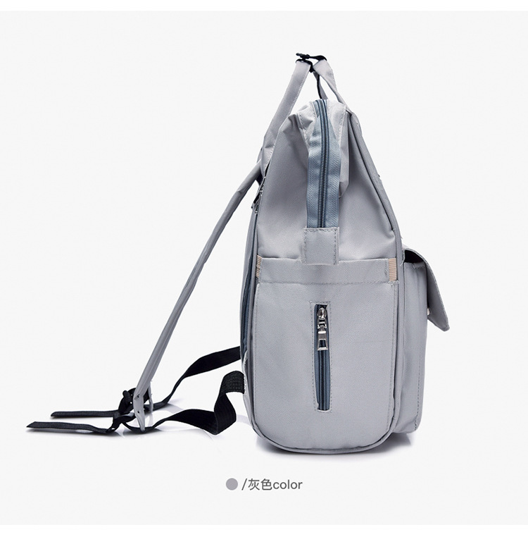 妈咪包双肩多功能大容量时尚手提母婴包妈妈旅行婴儿奶瓶尿布背包详情44