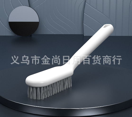 Solid-color long-handled brush, cleaning brush, multi-functional shoe cleaning brush, household brush, non-damaging soft bristle brush, laundry brush, cleaning brush pic 2