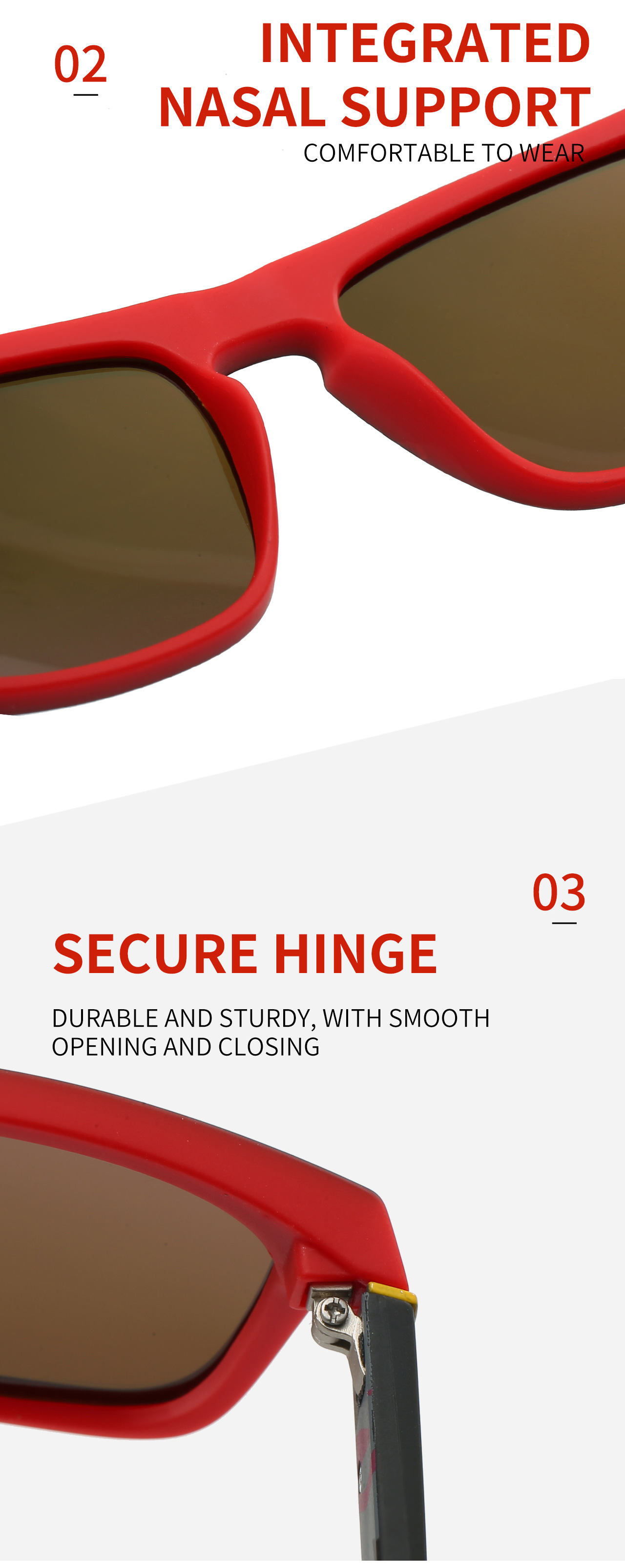 跨境欧美户外骑行太阳镜D731男士偏光彩虹色复古运动墨镜太阳眼镜详情38