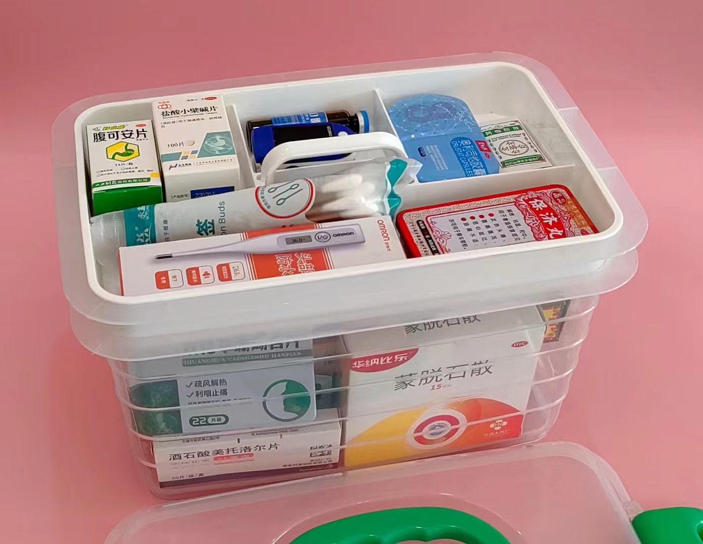 Factory direct sales of large household medicine boxes, family medicine boxes, multi-layer medicine classification and storage boxes pic 13