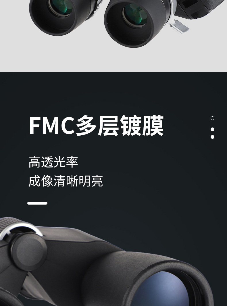 Continuous zoom telescope 10-22X50 high-power high-definition telescope, new type of stepless zoom telescope wholesale pic 10