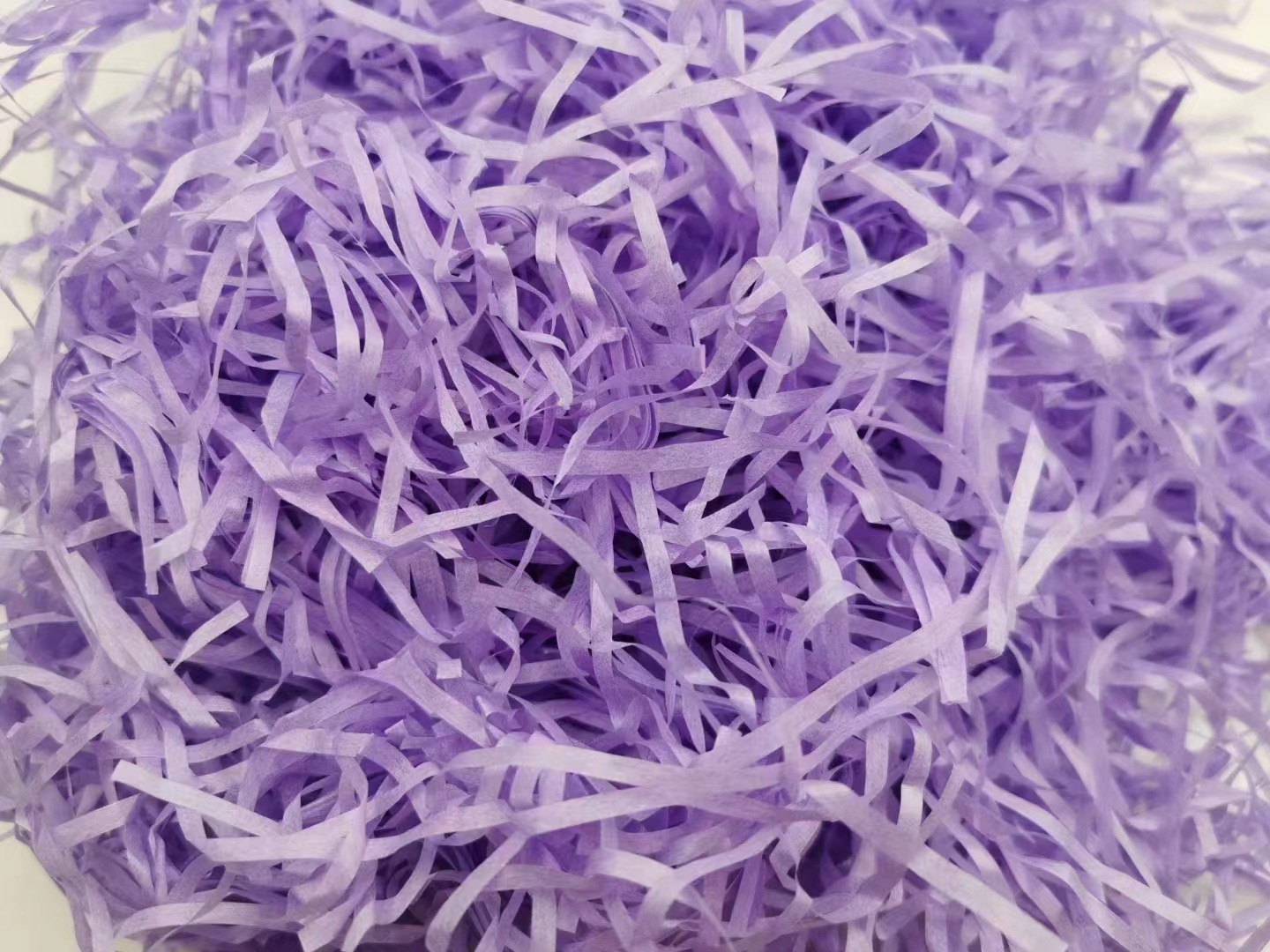 High-end multi-color solid color raffia grass chicken nest grass shredded paper thread decorative filling, raffia grass thread creative decoration pic 4