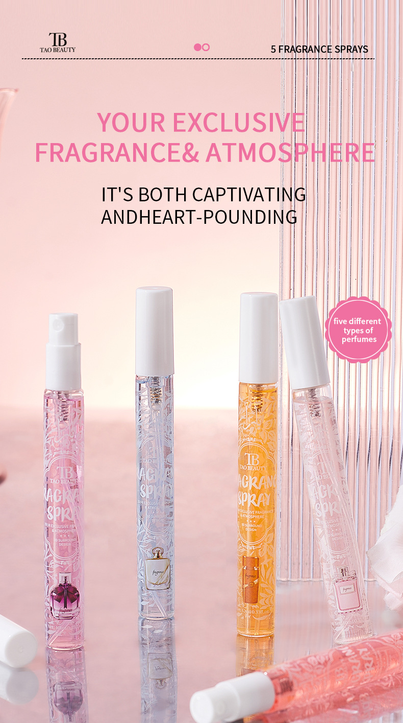 【 Cross-border Exclusive 】Tao Beauty Perfume Set Box Fragrance Spray 10ml Long-lasting Fragrance Water Wholesale pic 4