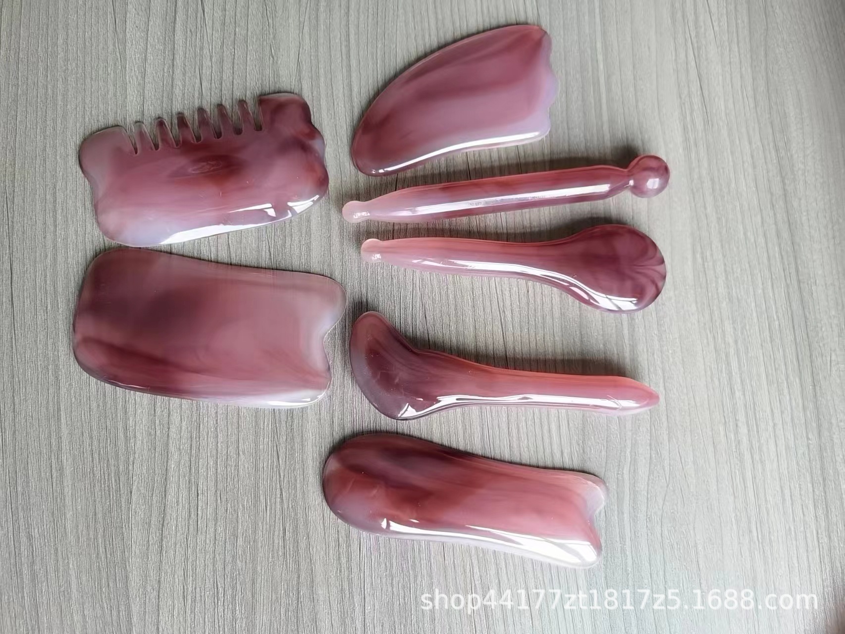 刮痧板套装经络刷全身通用按摩拔筋面部美容提拉刮痧神器厂家批发详情2