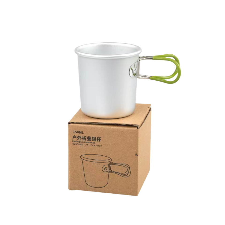 跨境热销户外便携式铝杯挂耳马克杯休闲咖啡杯露营茶杯野营啤酒杯详情3