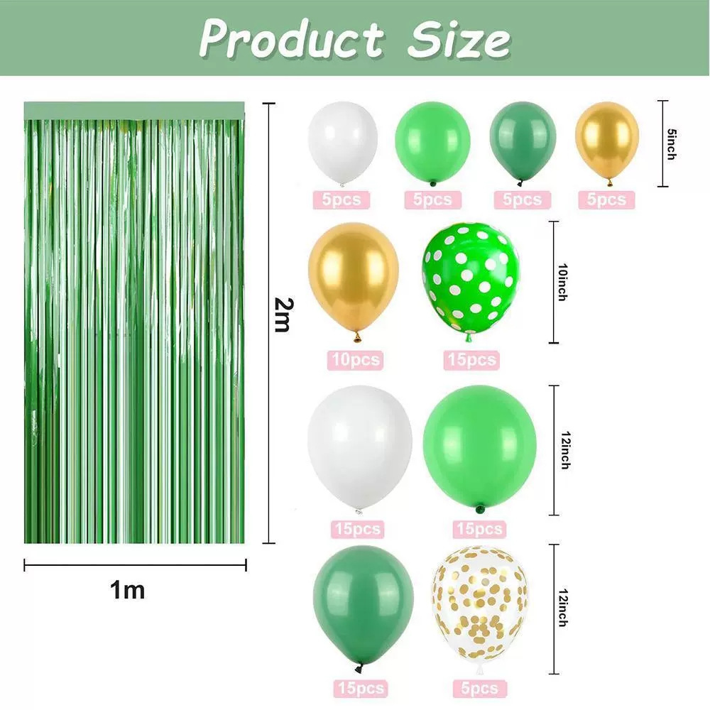 Cross-border rain curtain balloon set, multi-style birthday party, wedding decoration and arrangement, customized balloon set pic 8