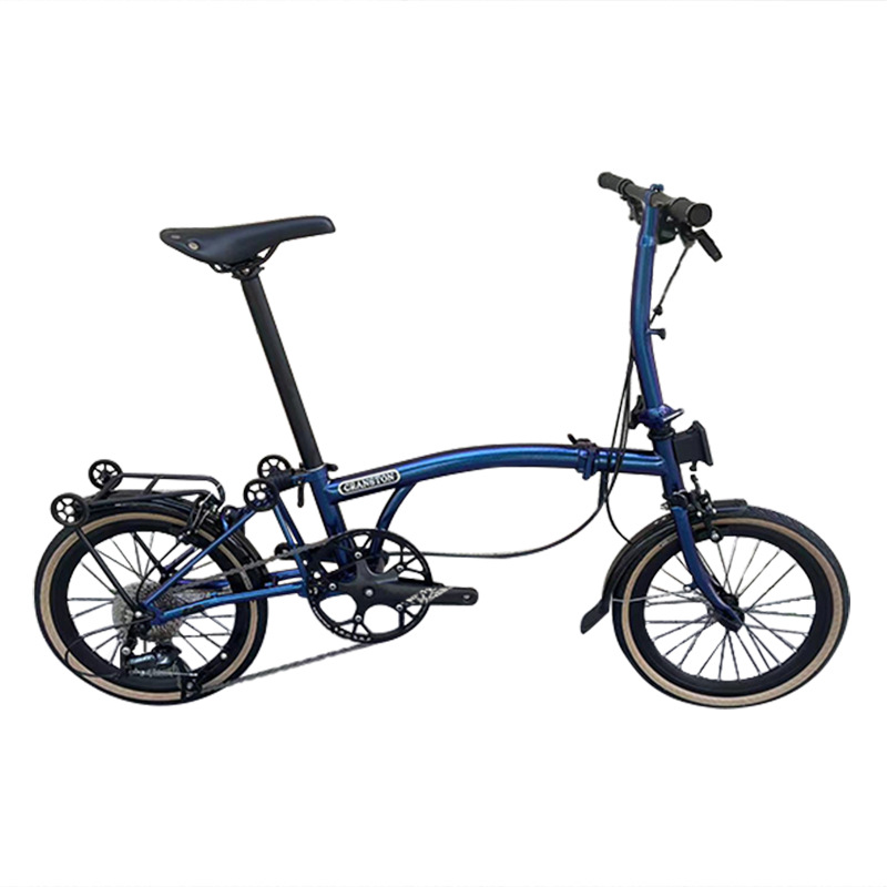 Cranston litepro, a 16-inch 9-speed folding bike, is a portable, ultra-light and retro push bicycle pic 8