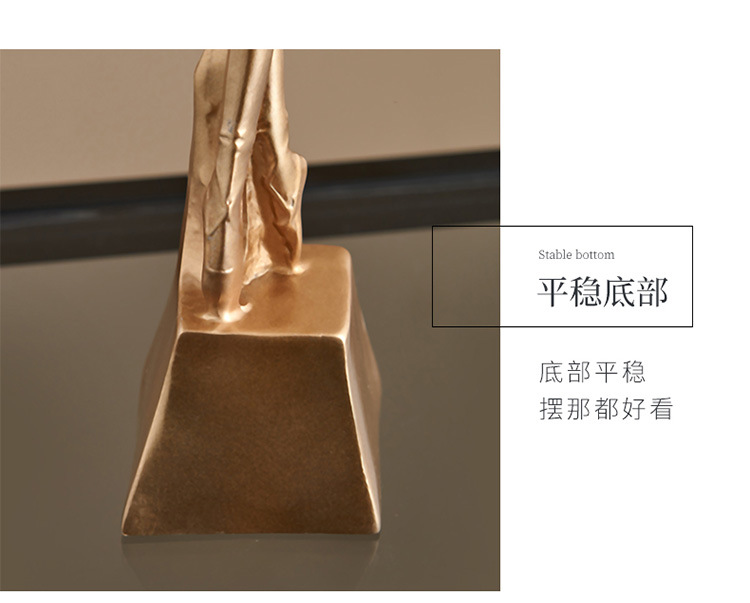 轻奢高档芭蕾舞女孩摆件装饰品玄关客厅电视柜酒柜舞蹈艺术高级感详情17