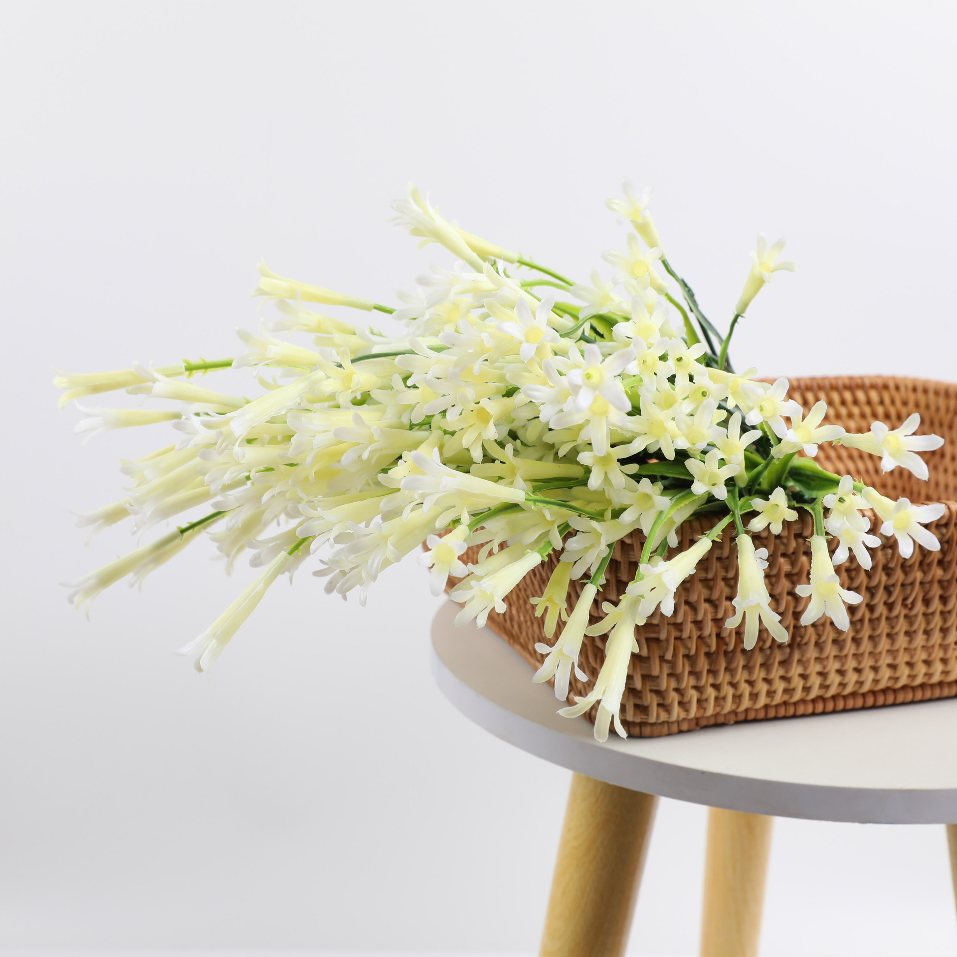 仿真花康乃馨牵牛花家居户外园林装饰摆件婚礼用花人造花批发详情8