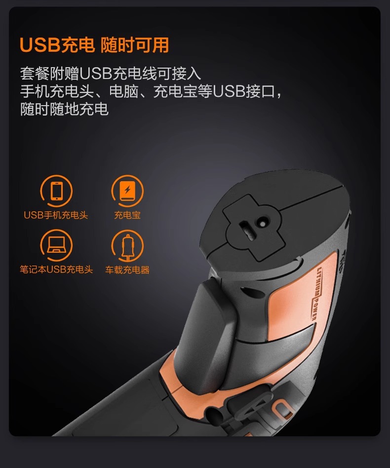 Vickers Gun Electric Screwdriver wx255.4 Lithium battery small mini household rechargeable multi-functional electric screwdriver pic 9