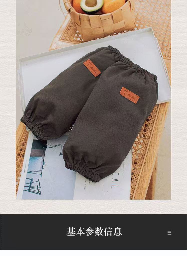 防水套袖帆布办公画画秋冬加大棉服厨房男女工作护袖头筒家务清洁详情4
