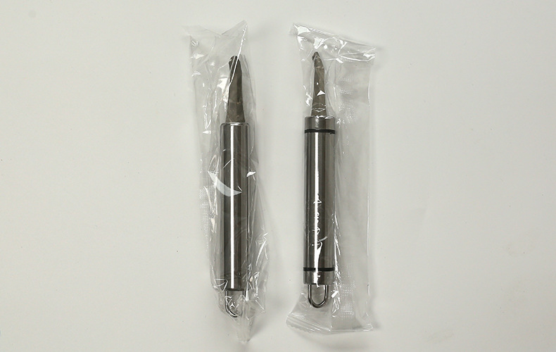 Stainless steel shrimp intestinal tract removal knife: Dig the shrimp stomach, peel the shrimp shell, remove the shrimp intestinal tract, open the back of the shrimp, and remove the seeds from the longan pic 1