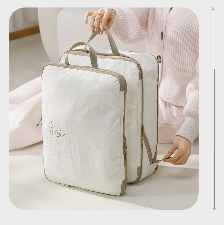 旅行收纳袋内衣行李箱鞋子整理袋子多功能旅游便携分装包压缩套装详情6