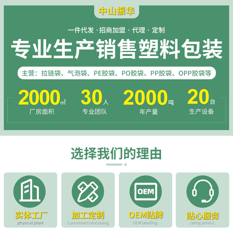 厂家定制大号透明平口塑料袋加厚PE薄膜袋子包装袋耐用耐撕详情2