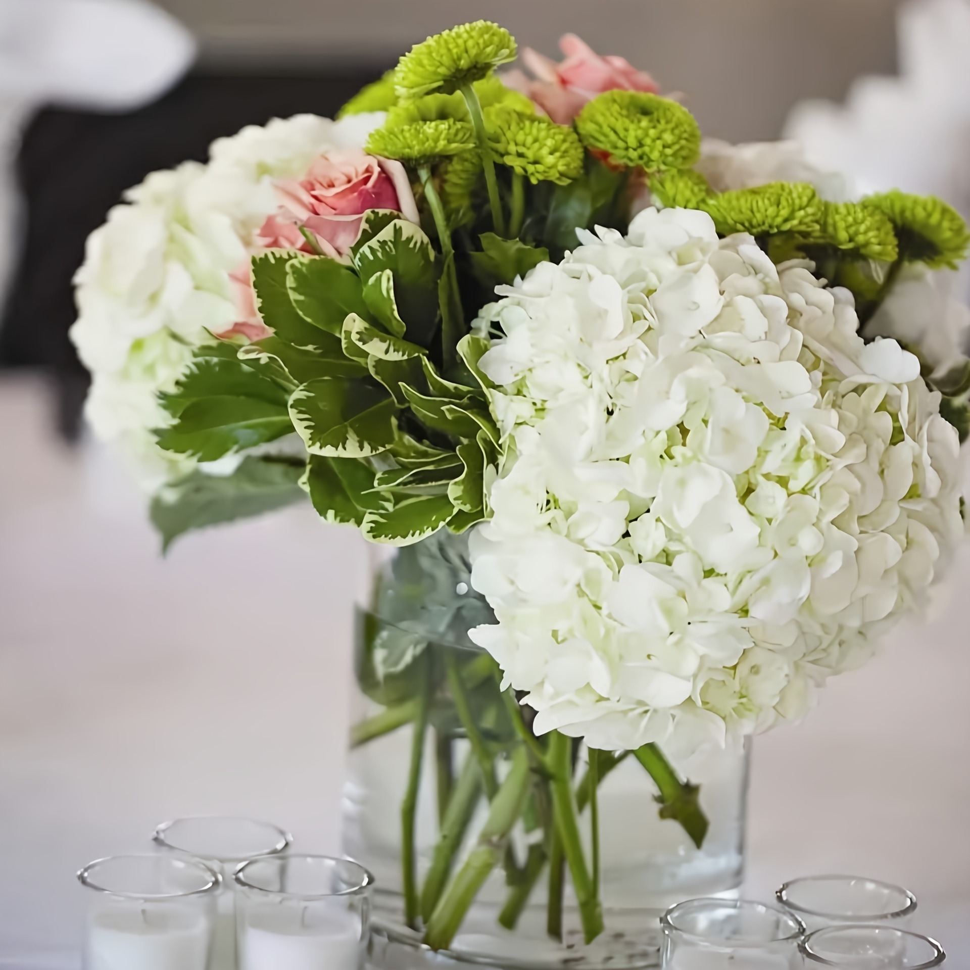 亚马逊热卖仿真花大绣球花头花朵婚庆装饰插花装饰婚礼吊顶Temu代详情12