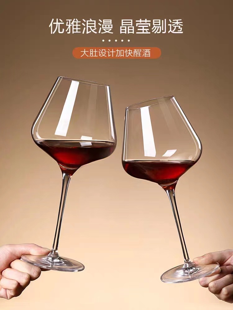 勃艮第水晶红酒杯醒酒器套装家用葡萄酒杯大号高脚杯商用详情15