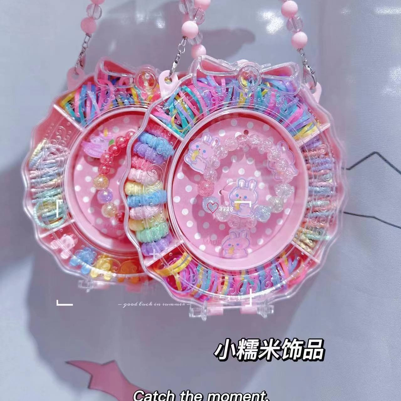 儿童首饰套装儿童发圈手链发夹套装儿童首饰礼盒动物包包儿童饰品详情9