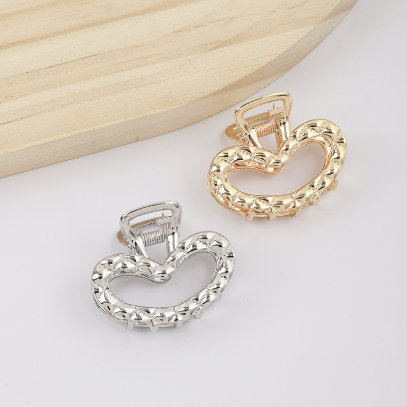 现货小抓夹鲨鱼夹小号发夹轻奢蝴蝶抓夹带钻刘海边夹diy发饰批发详情8