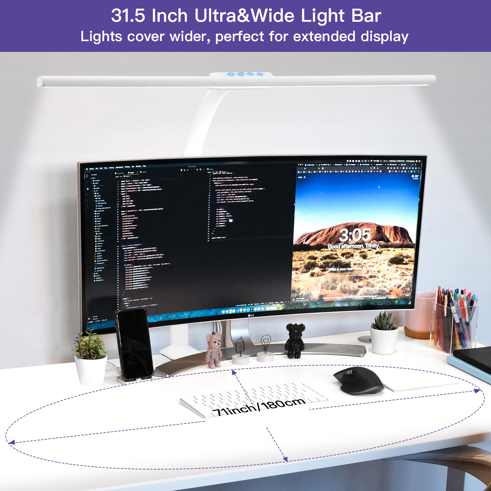 36W高亮护眼LED台灯调光调色工作绘画商务办公维修手工钢琴长臂详情4