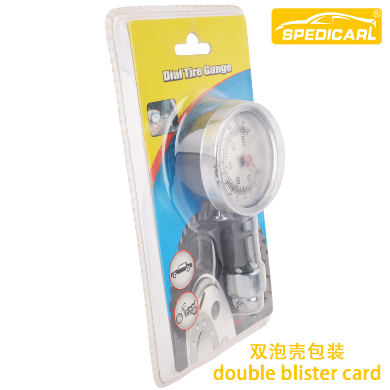 Automobile tire pressure gauge, high-precision tire pressure monitor, stainless steel tire pressure gauge, plastic air pressure gauge manufacturer wholesale pic 2