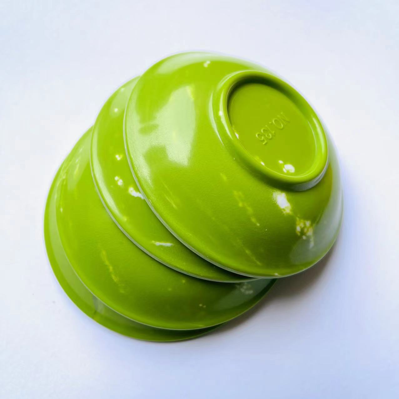 【 Zone 1-11 】 Green B Flower Plate 310 per box, 1,240 per box. Printed vinegar plate, Small plate, dipping sauce plate, small plate, fast food plate. 1 yuan, 2 yuan. Source gift pic 5