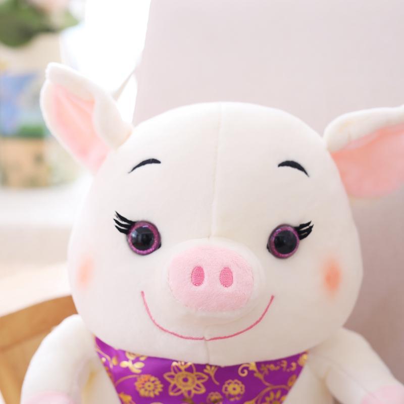 可爱小猪宝宝毛绒玩具批发福猪公仔国潮小猪玩偶儿童生日礼物抛洒详情11