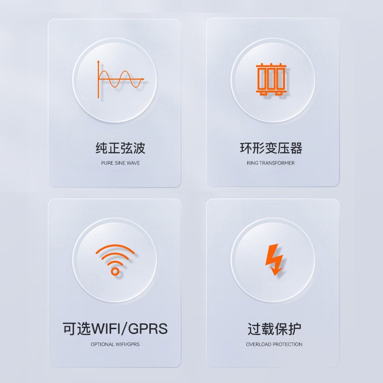 PowMr3/5/10KW power frequency solar inverter, American standard 110V-220V, European standard reverse control integrated machine, cross-border pic 9