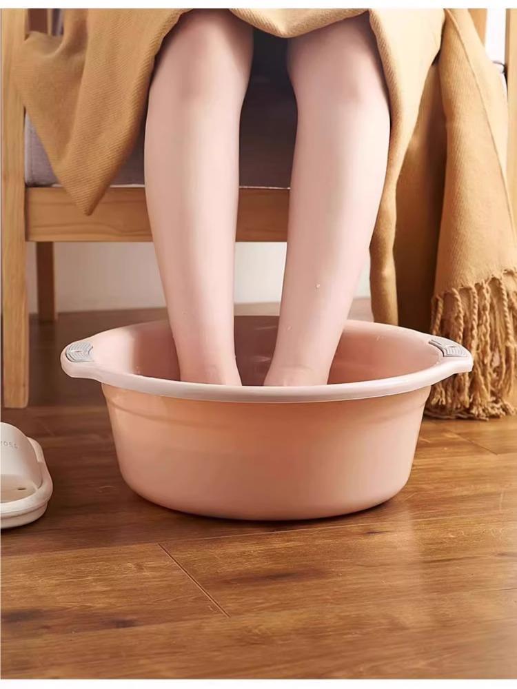 塑料家用耐用洗脸盆加厚洗衣服朔料脸盘可爱少女小盆子女面盆详情13