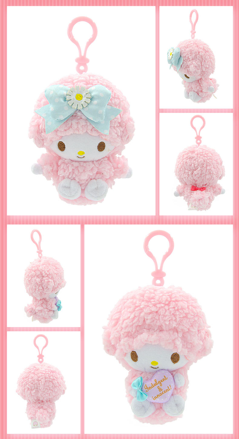 Genuine Sanrio piano Little Sheep Must-Love cute plush toy pendant backpack Keychain Pendant Little Sheep pic 6