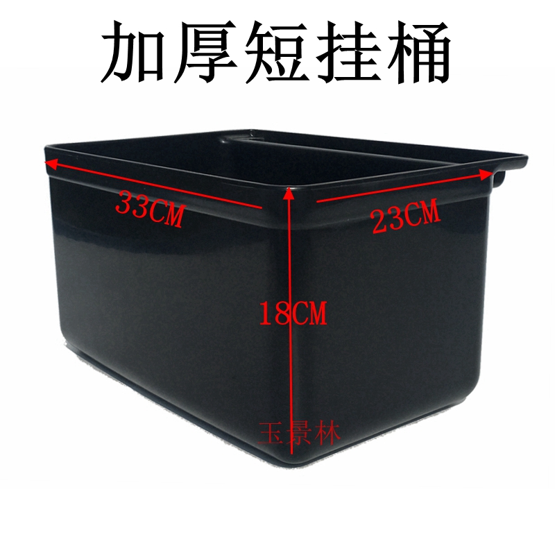 Baiyun food collection cart, bowl collection cart, three-layer plastic handcart, mobile thickened small service cart for restaurants, hotels and hot pot restaurants pic 13