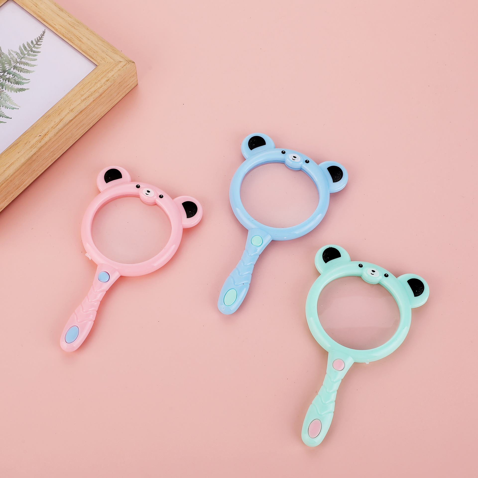 先锋9820卡通放大镜儿童科学高清放大光学阅读手持式玩具放大镜详情6