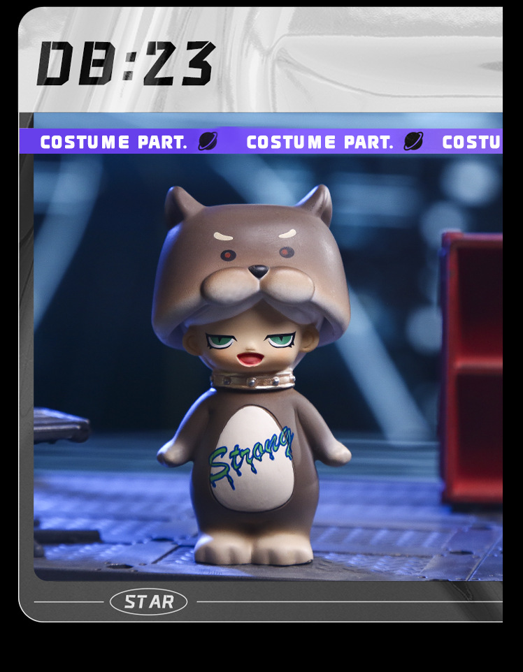 Costume party blind box cartoon figurines, fun boys and girls, children and adults, resin handicrafts, cute 2D pic 12