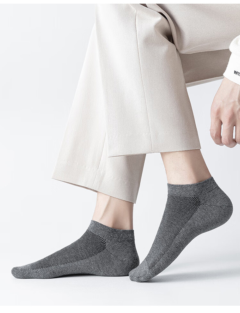 一次性压缩袜子短筒袜薄款男女同款旅行短袜吸汗透气通用便携式详情16