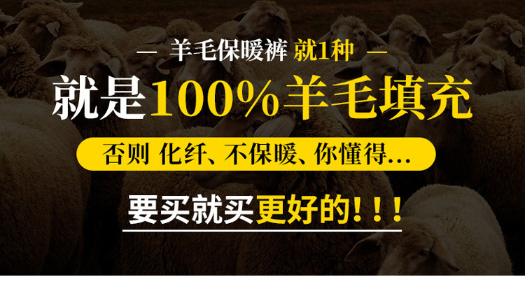 羊毛保暖裤女外穿秋裤冬季加绒加厚打底裤高腰东北特厚羊羔绒棉裤详情4
