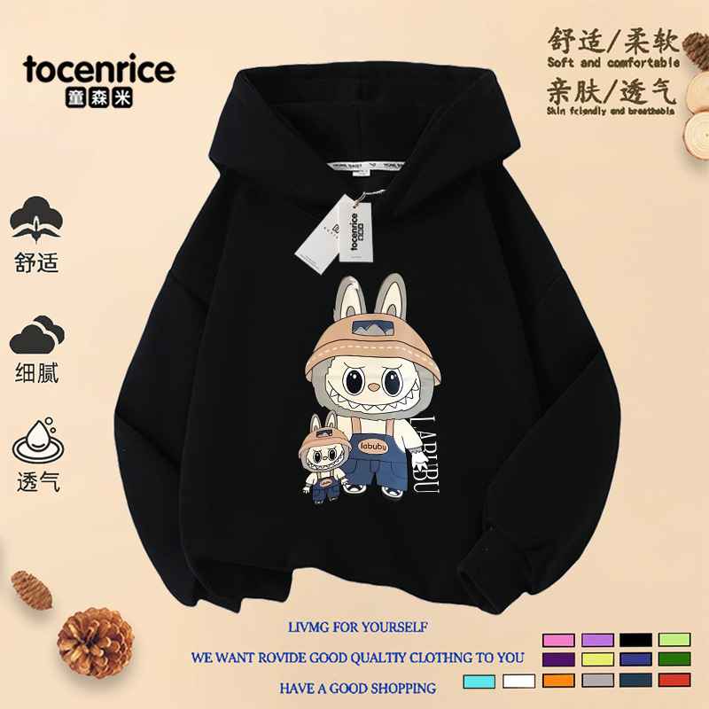 外贸跨境台湾韩版小众休闲情侣卫衣女ins慵懒风设计感外详情5