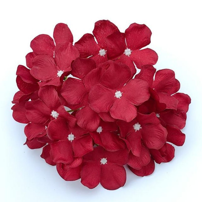 仿真绣球花头婚庆花墙路引罗马柱装饰插花道具材料绢布假绢花批发详情15