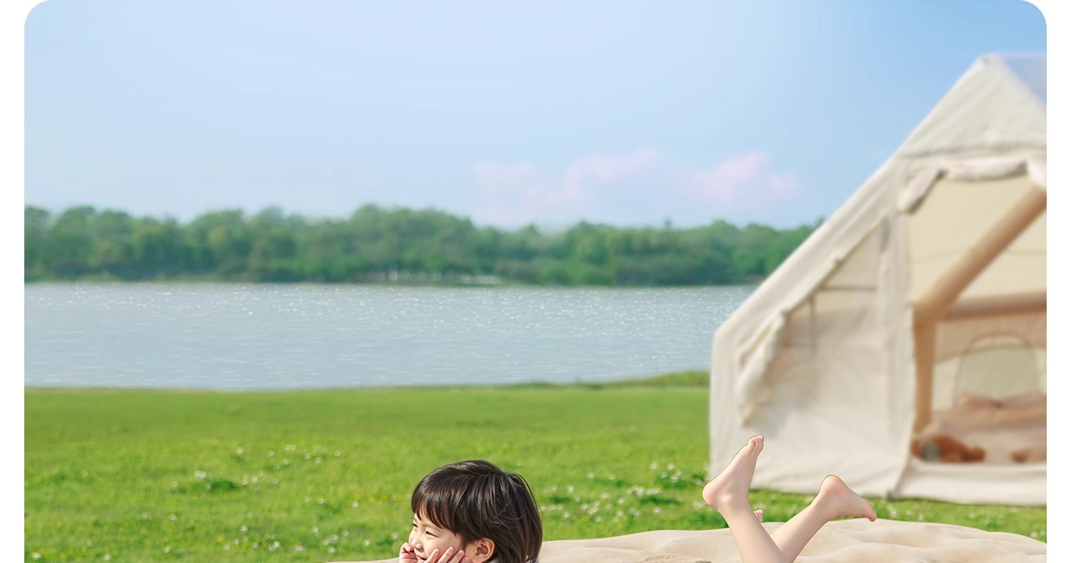 充气床垫户外露营野营帐篷睡垫打地铺家用新款自动便携加厚气垫床详情18